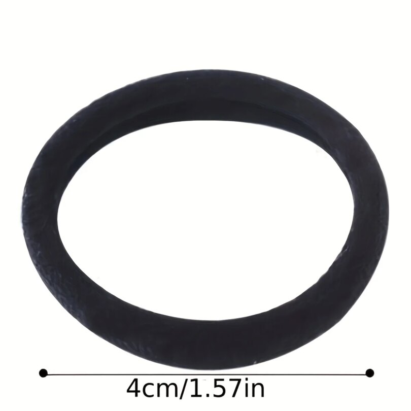 50/100pcs Black Hair Bands for Women Girls Hairband High Elastic Rubber Band Hair Ties Ponytail Holder Scrunchies Accessorie - Image 3