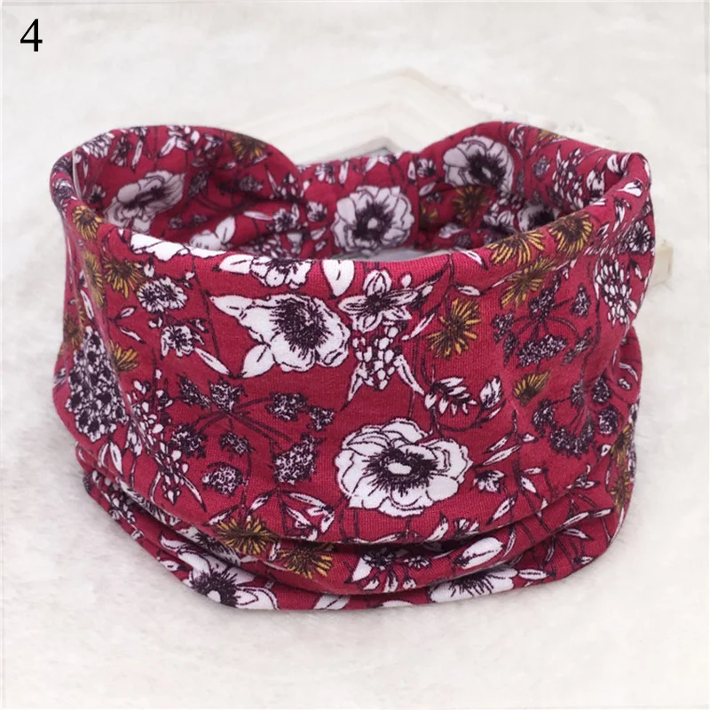 Bohemian Wide Cotton Stretch Headbands Women Headwrap Turban Headwear Bandage Hairbands Bandana Wide Headbands Hair Accessories