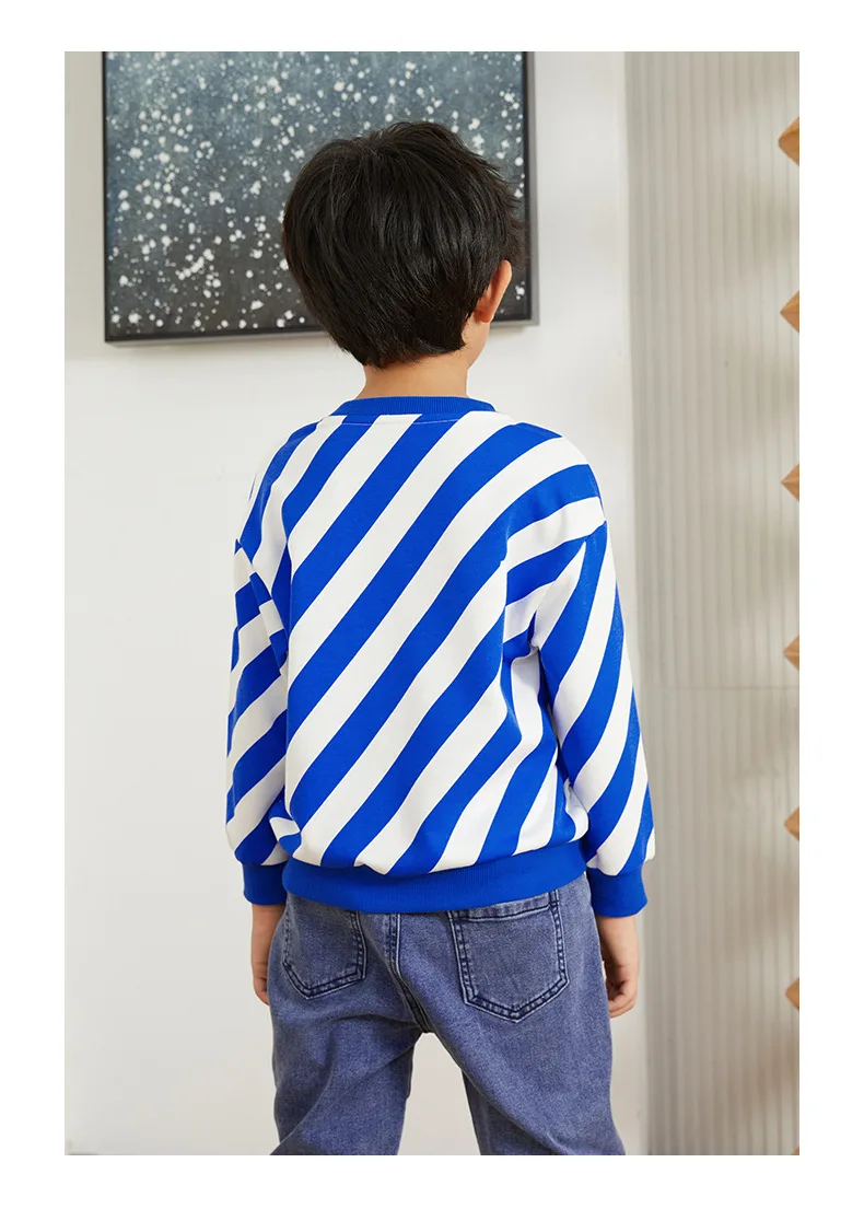 Children Sweatshirts 2024 Autumn Winter Shirts for Kids Long Sleeve Boys Pullover Girls T-shirts Teenager Outfits Baby Outerwear