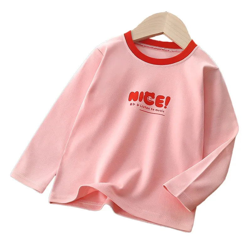 Children's Clothing Boys Girls T-Shirt kids clothes Cartoon Tops Long Sleeve Baby Clothing Autumn Winter Cotton Print Sweatshirt