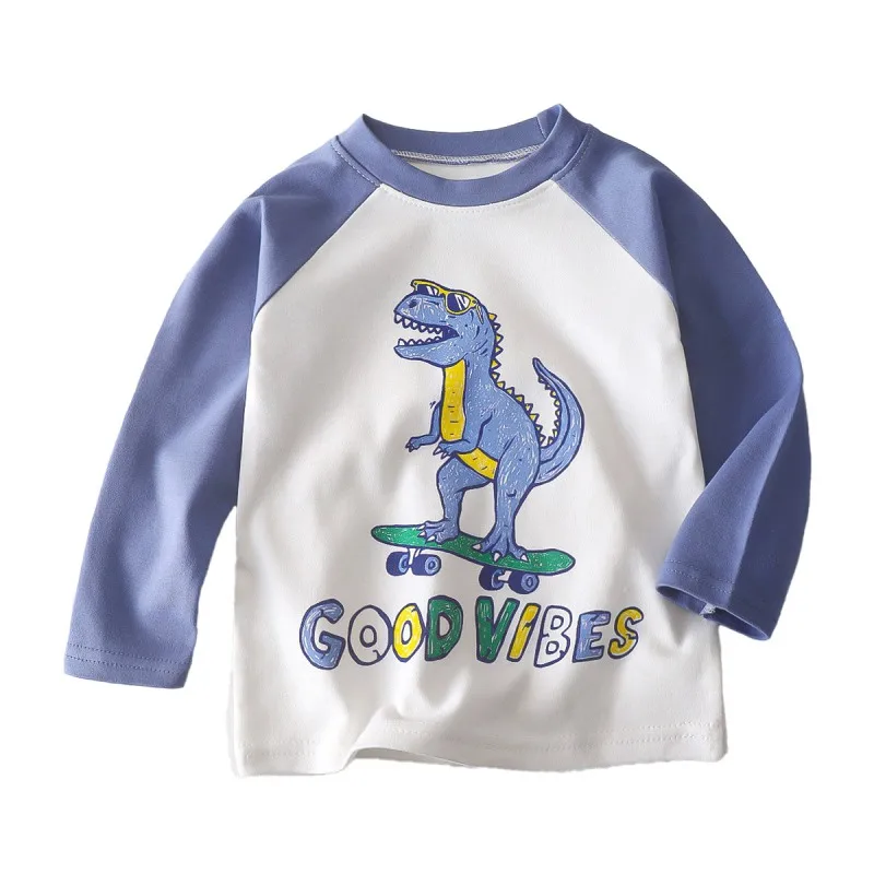 Children's Clothing Boys Girls T-Shirt kids clothes Cartoon Tops Long Sleeve Baby Clothing Autumn Winter Cotton Print Sweatshirt