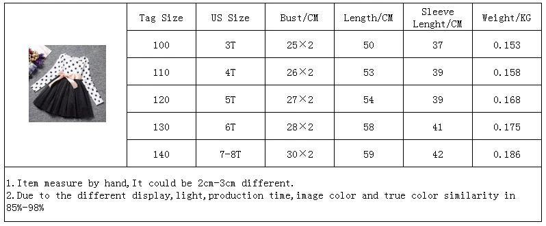 3-8Yrs Children Girls New Year Dress Red Christmas Long Sleeved Dress for Kids Birthday Wedding Party Wear Fashion Autumn Outfit