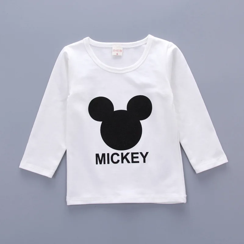 Disney Cartoon Printed Mickey Mouse Children Clothing Set for Kids 3PCS (Jacket+Shirt+Pants) Autumn Casual Hooded Oufits