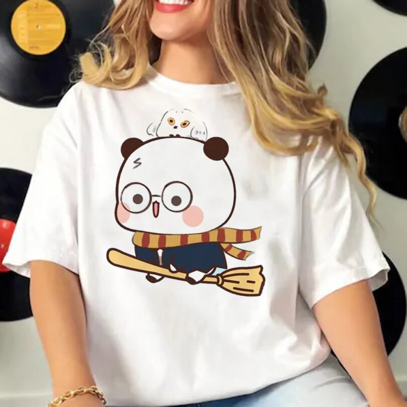 Bubu And Dudu t shirt women graphic Y2K Tee girl graphic clothing - Image 4