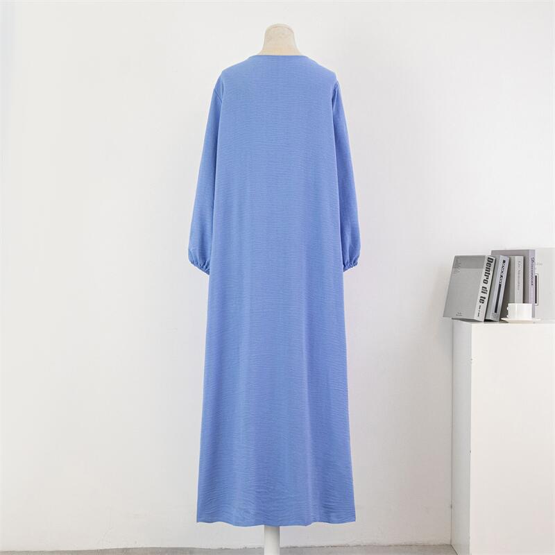 Spirng Autumn Full Sleeve Casual Plus Size Dress Women Loose Maxi Dresses Female Oversize Long Dresses Vestidoes Fit 120KG