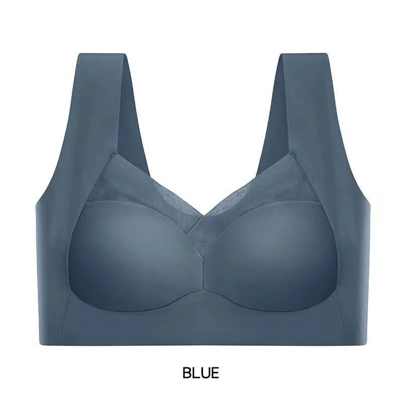 3 Pcs Sexy Seamless Plus Size Bra Push Up Sports Brassiere Women's Lace Underwear Wireless Yoga Top  Woman No Steel Ring Bras