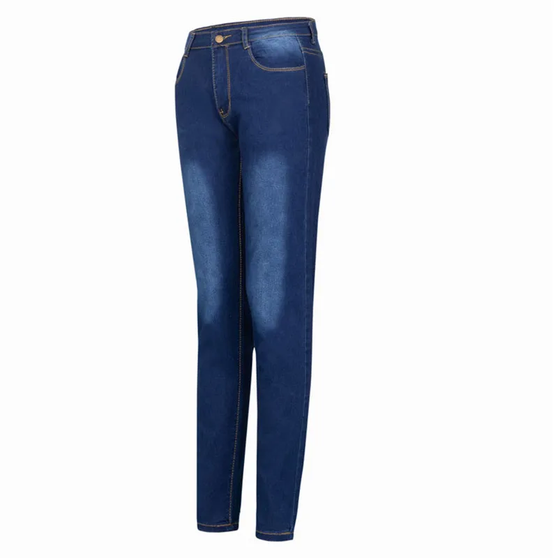 Low price promotion women high waist jeans casual skinny slim jeans high stretch denim pencil pants plus size S-3XL New