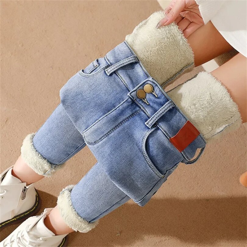 Winter Thick Velvet Women jeans High Waist Skinny Jeans woman pants Fleece Warm Slim Fit Stretch Ladies Denim Pencil Pants women - Image 6