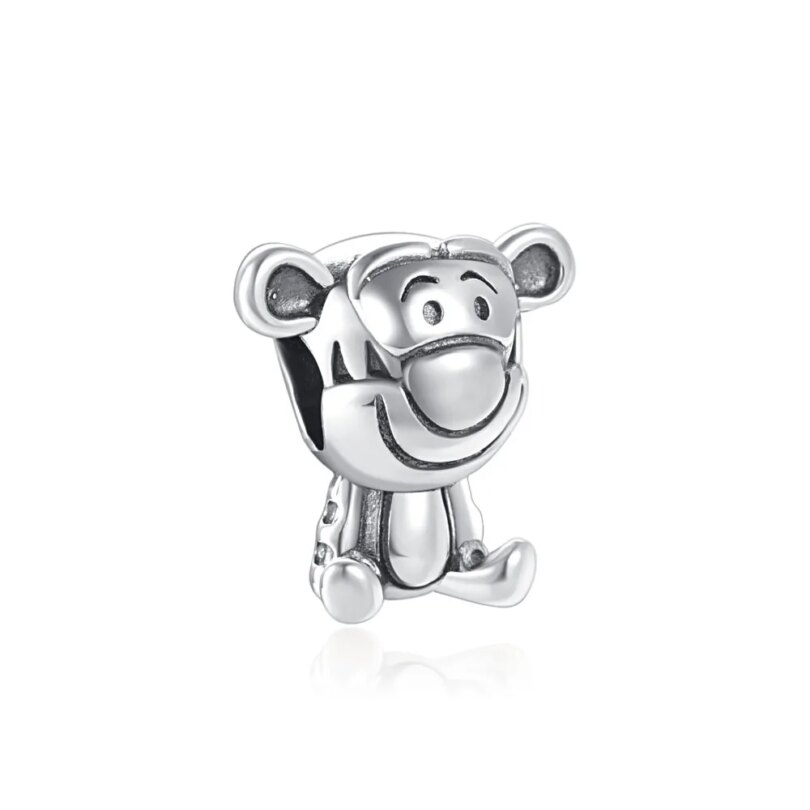 Jewelry Accessories New All Animal Cat Pendant Diy Bead Fit Original Charms Bracelet 925 Sterling Silver For Women Men - Image 5