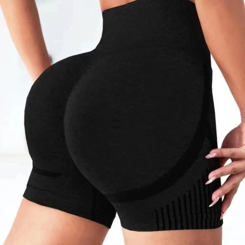 Women Yoga Shorts High Waist Workout Shorts Fitness Yoga Lift Butt Fitness Ladies Yoga Gym Running Short Pants Sportswear - Image 5