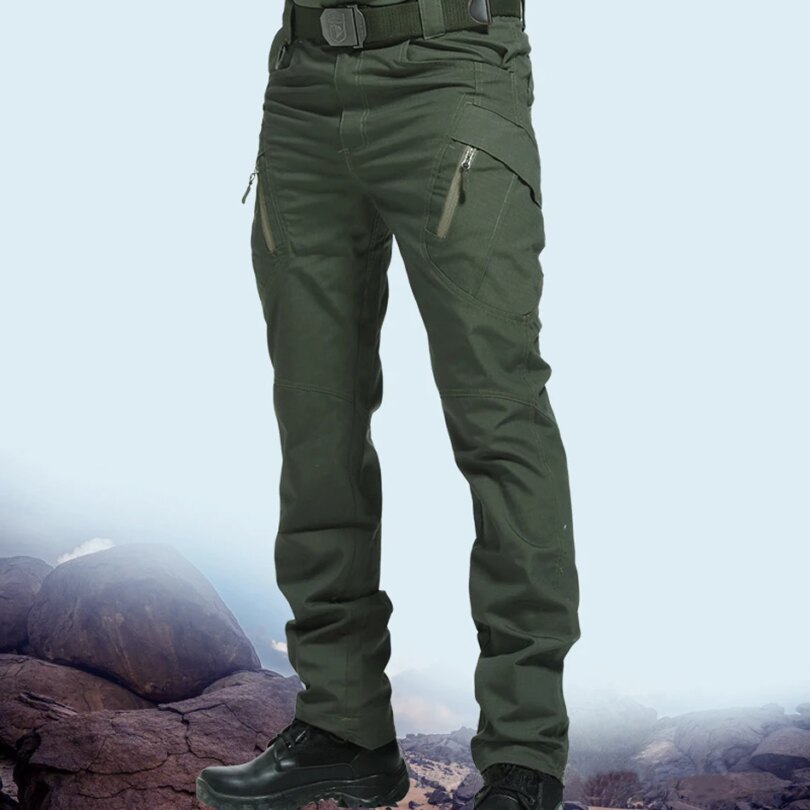 New Mens Tactical Pants Multiple Pocket Elasticity Military Urban Commuter Tacitcal Trousers Men Slim Fat Cargo Pant 5XL - Image 2