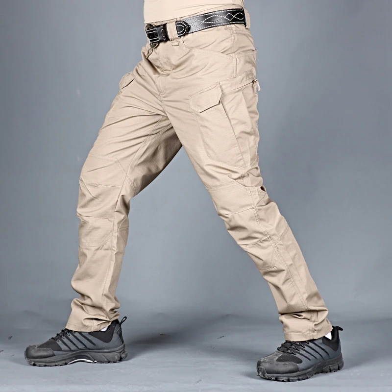 Tactical Cargo Pants Men Combat Trousers Army Military Pants Multiple Pockets Working Hiking Casual Men's Trousers Plus Size 6XL