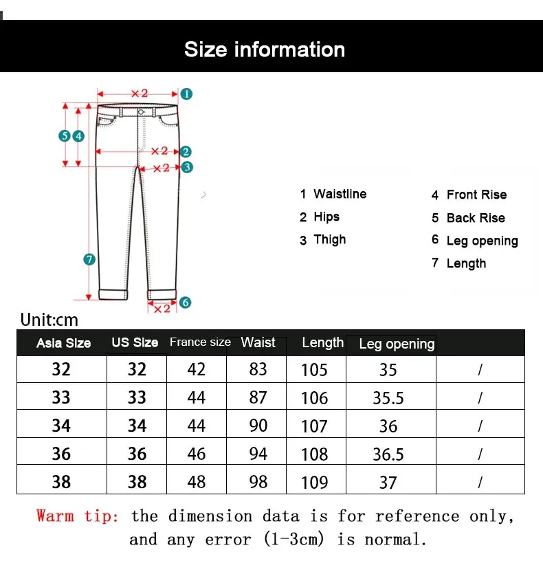 Wthinlee New Business Men's Jeans Casual Straight Stretch Fashion Classic Blue Black Work Denim Trousers Male Brand Clothing